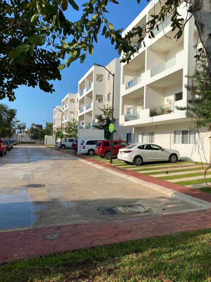 Amplio Y Confortable Apartamento En Playa Del Carmen Esterno foto